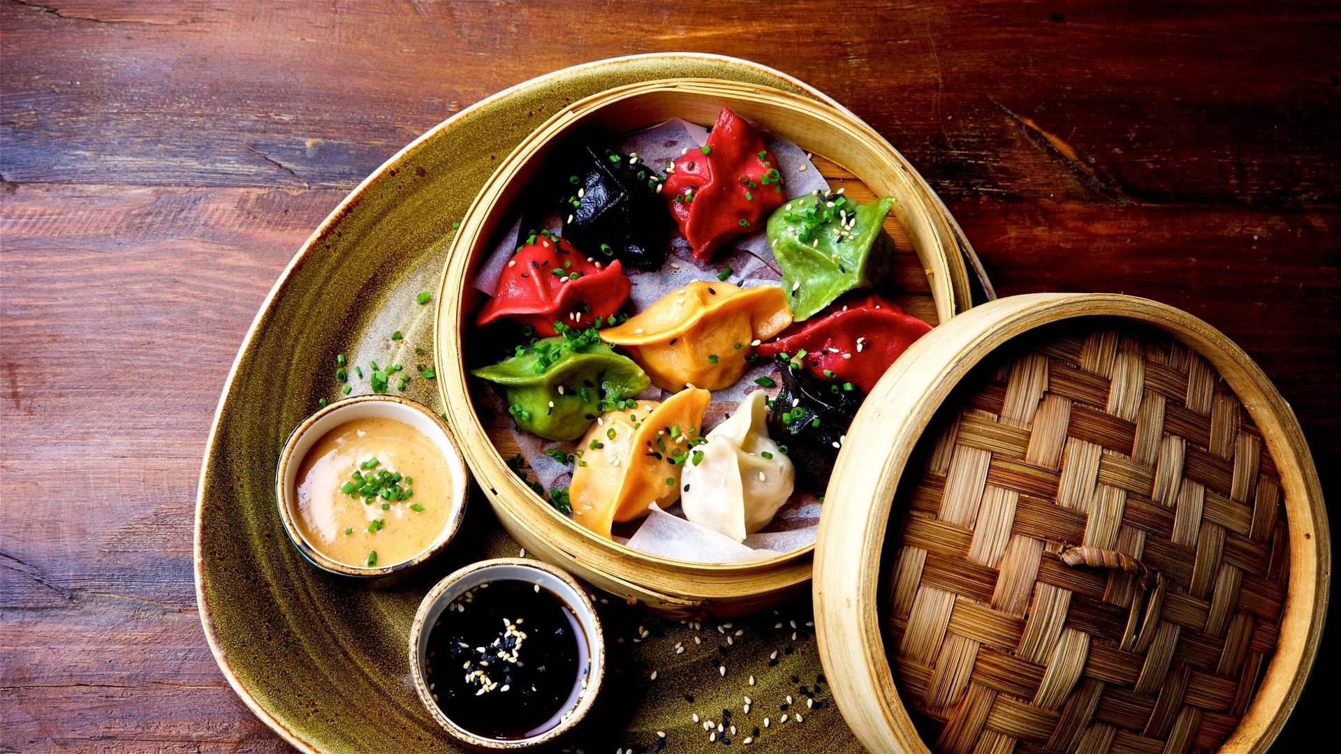 10 Dumplings Bunte Mischung