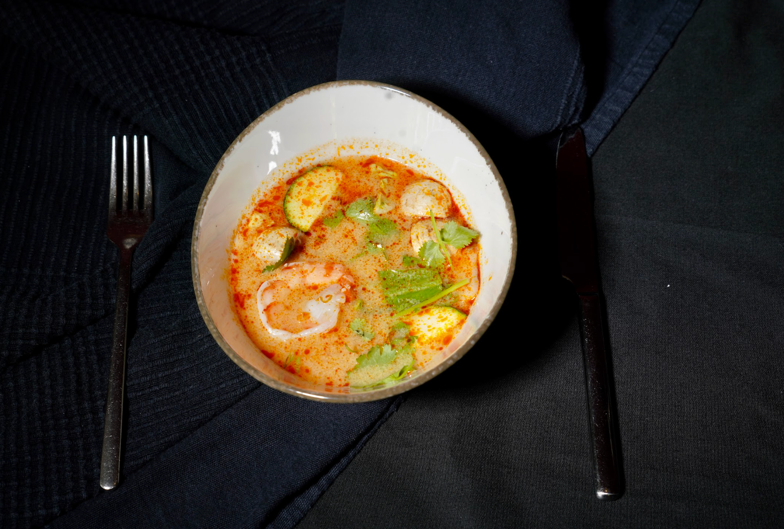 Tom-Yam-Suppe Garnele