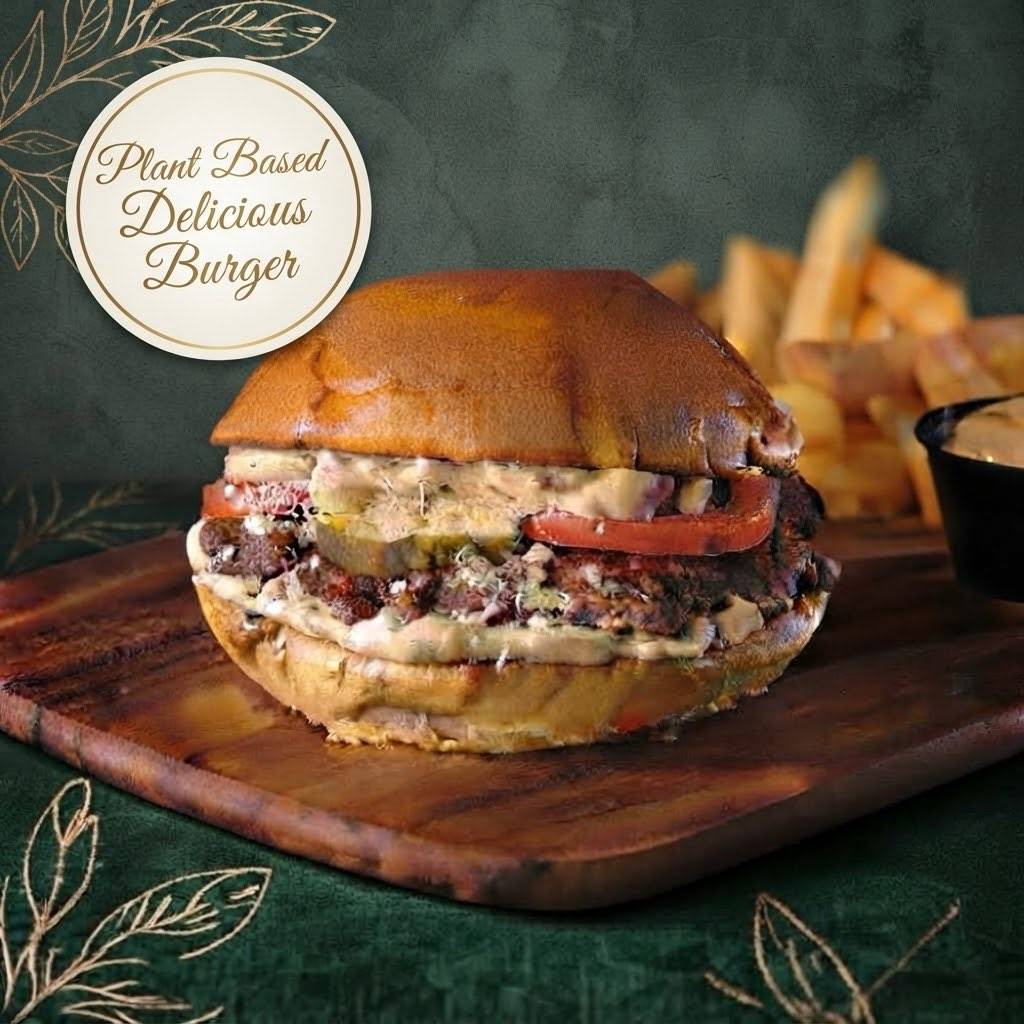 Plant-Based-Delicious Burger