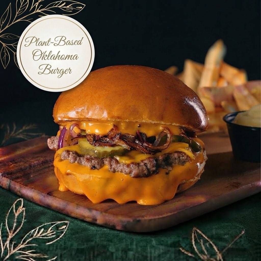 Plant -Based-Oklahoma Burger