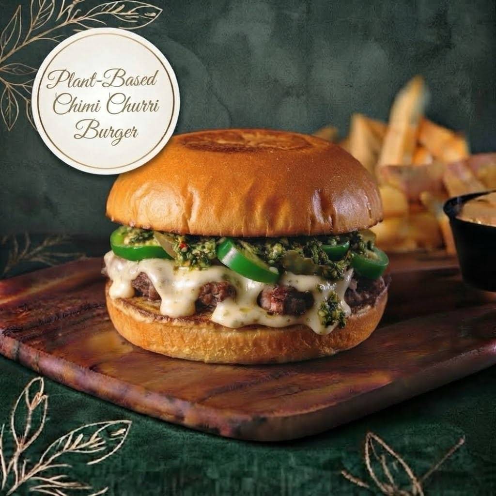 Plant-Based-Chimi Churie Burger