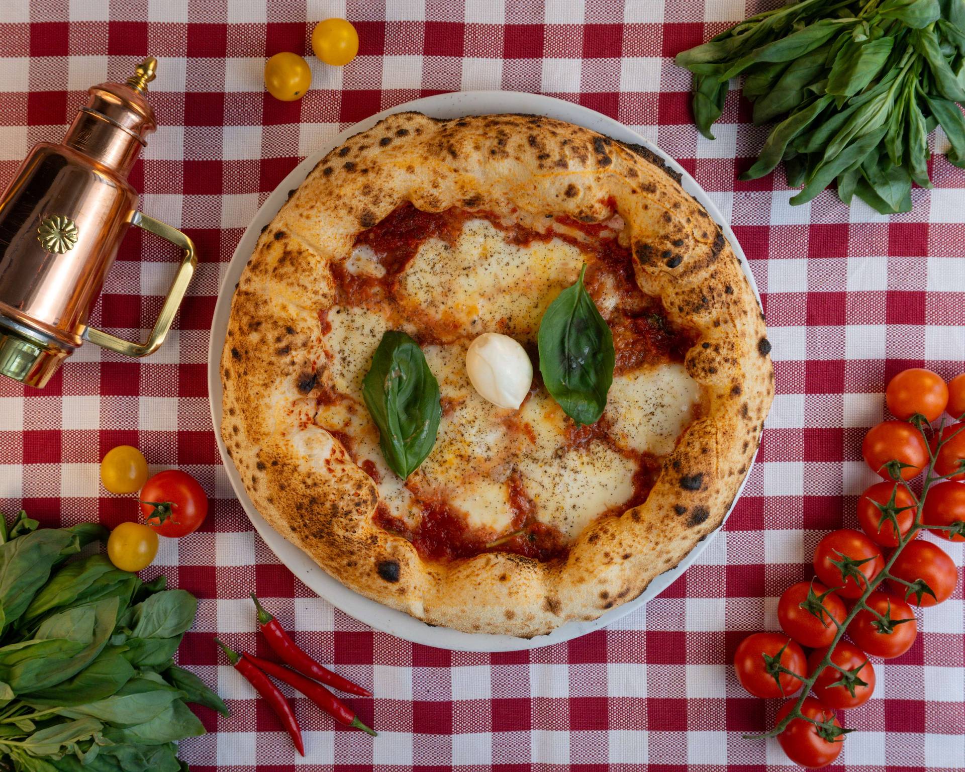 PROVOLA E PEPE - 40cm