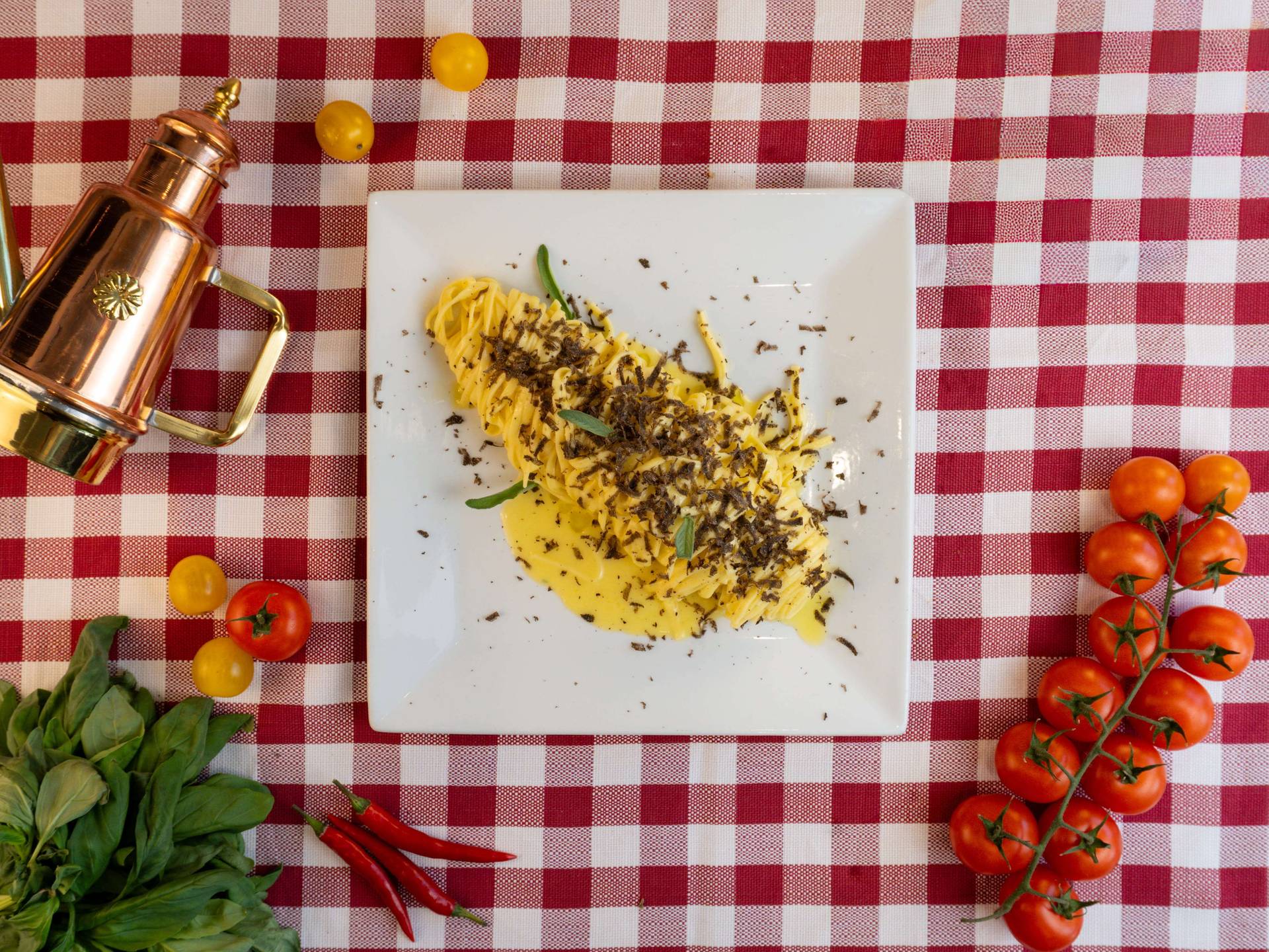 FETTUCCINE AL TARTUFO