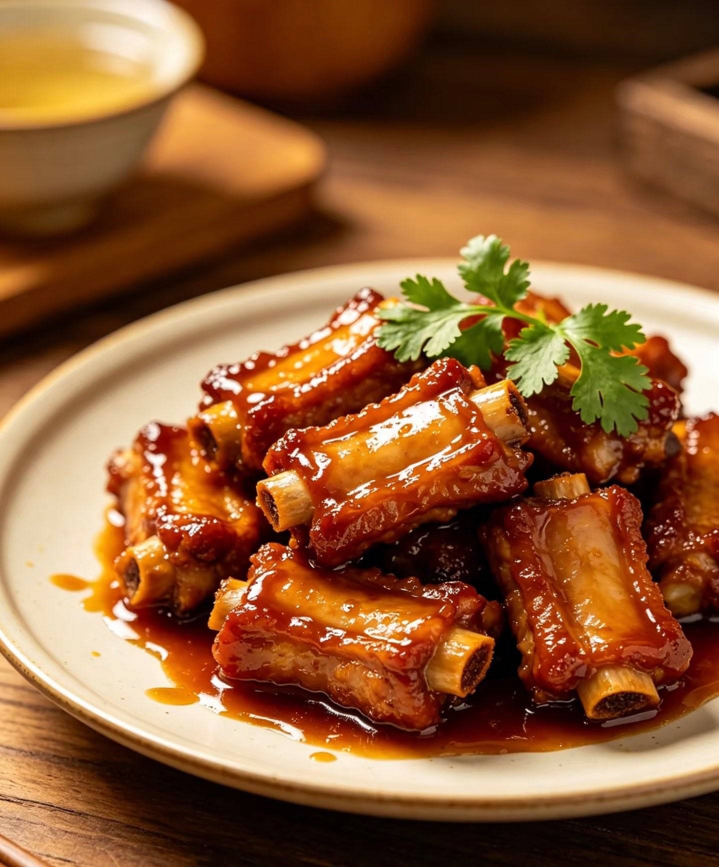 Schweinerippchen in süß-saurer Sauce糖醋小排
