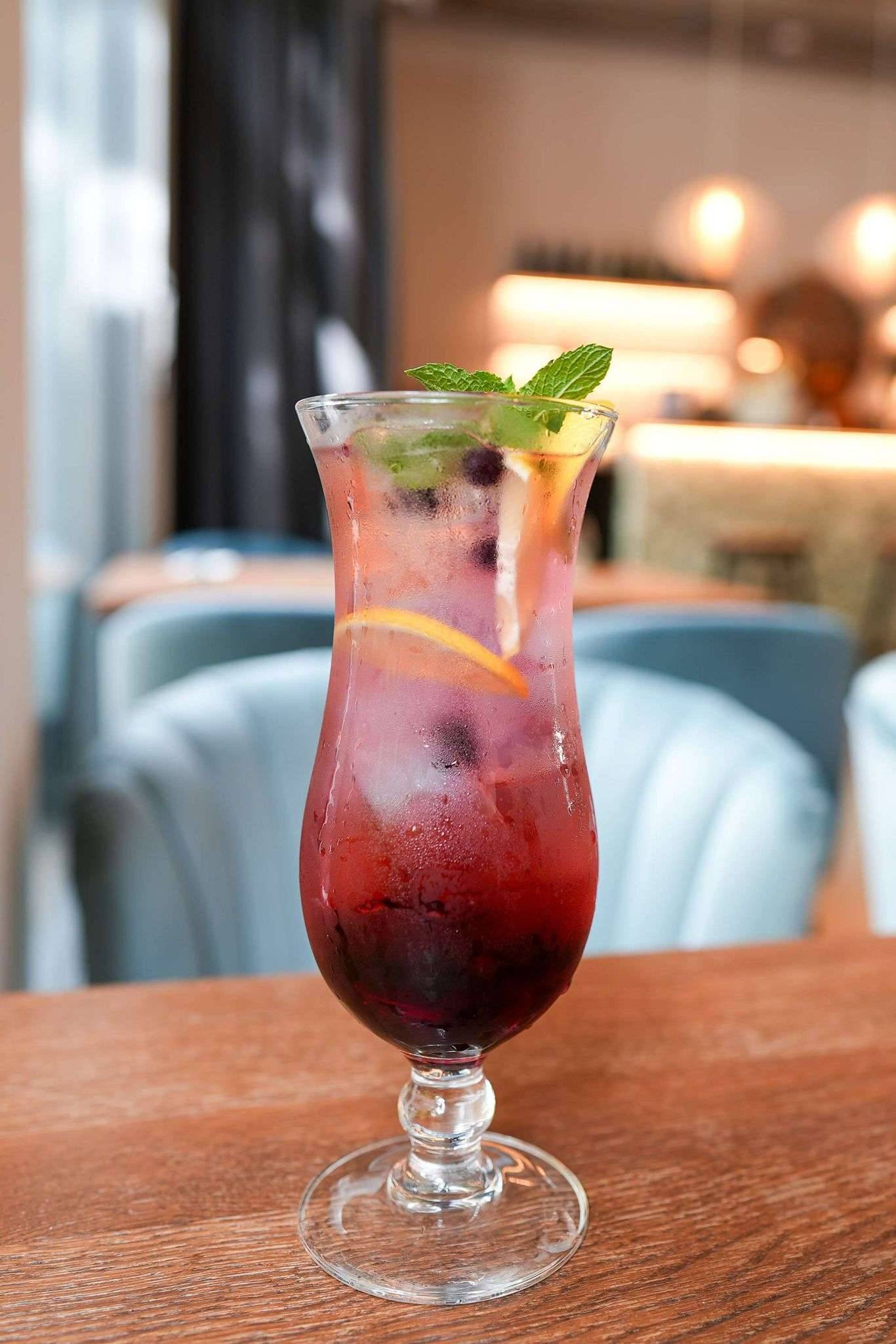 Blueberry Mint Lemonade