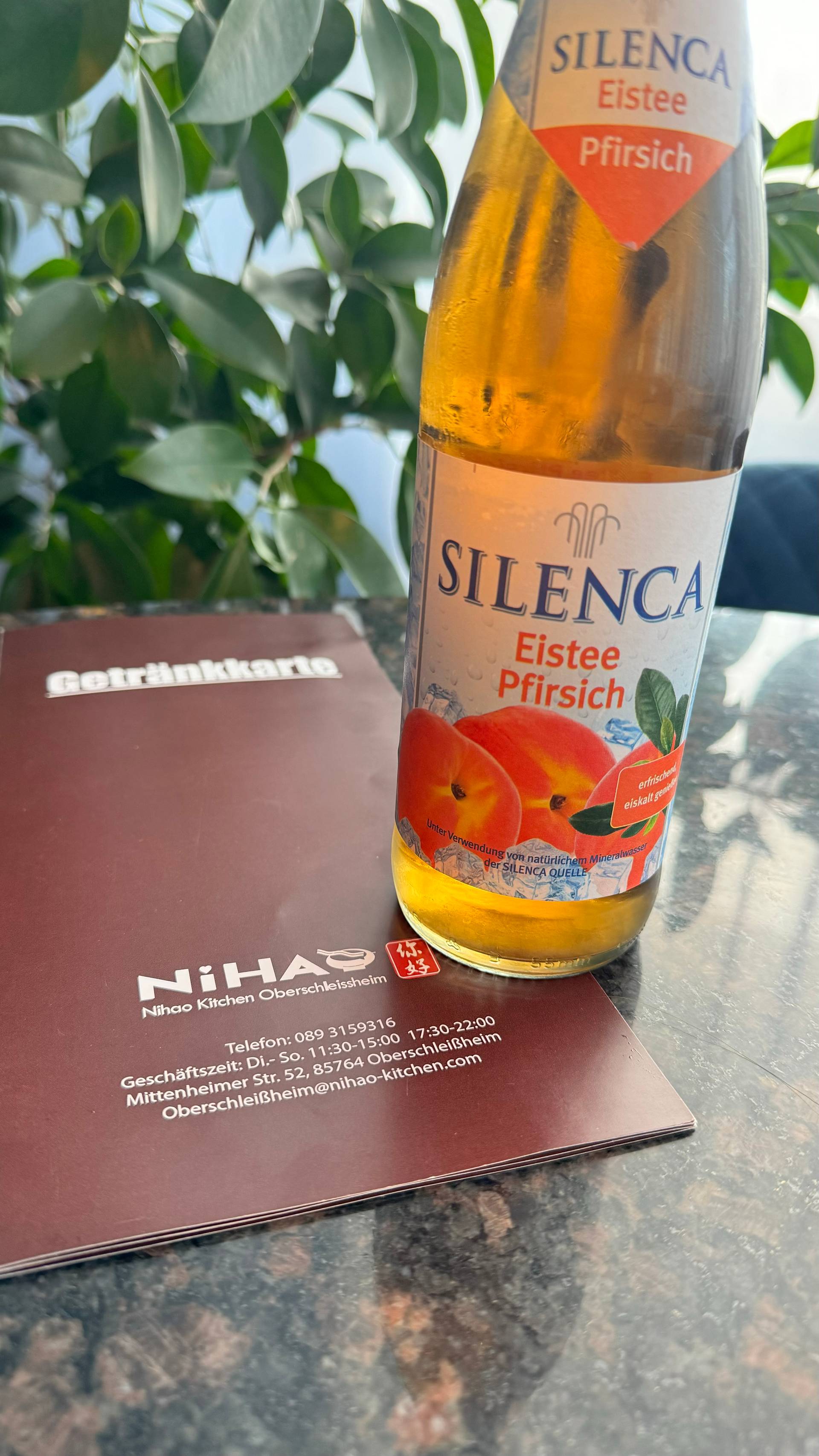 桃子冰红茶Eistee Pfirsich