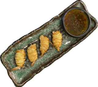 CRUNCHY GARNELENROLLEN (4 STK.)