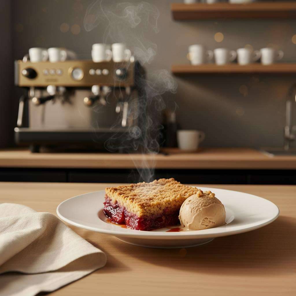 Rhubarb Crumble