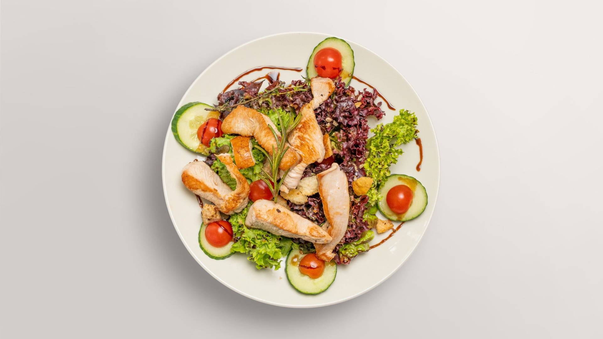 Grilled Turkey Salad