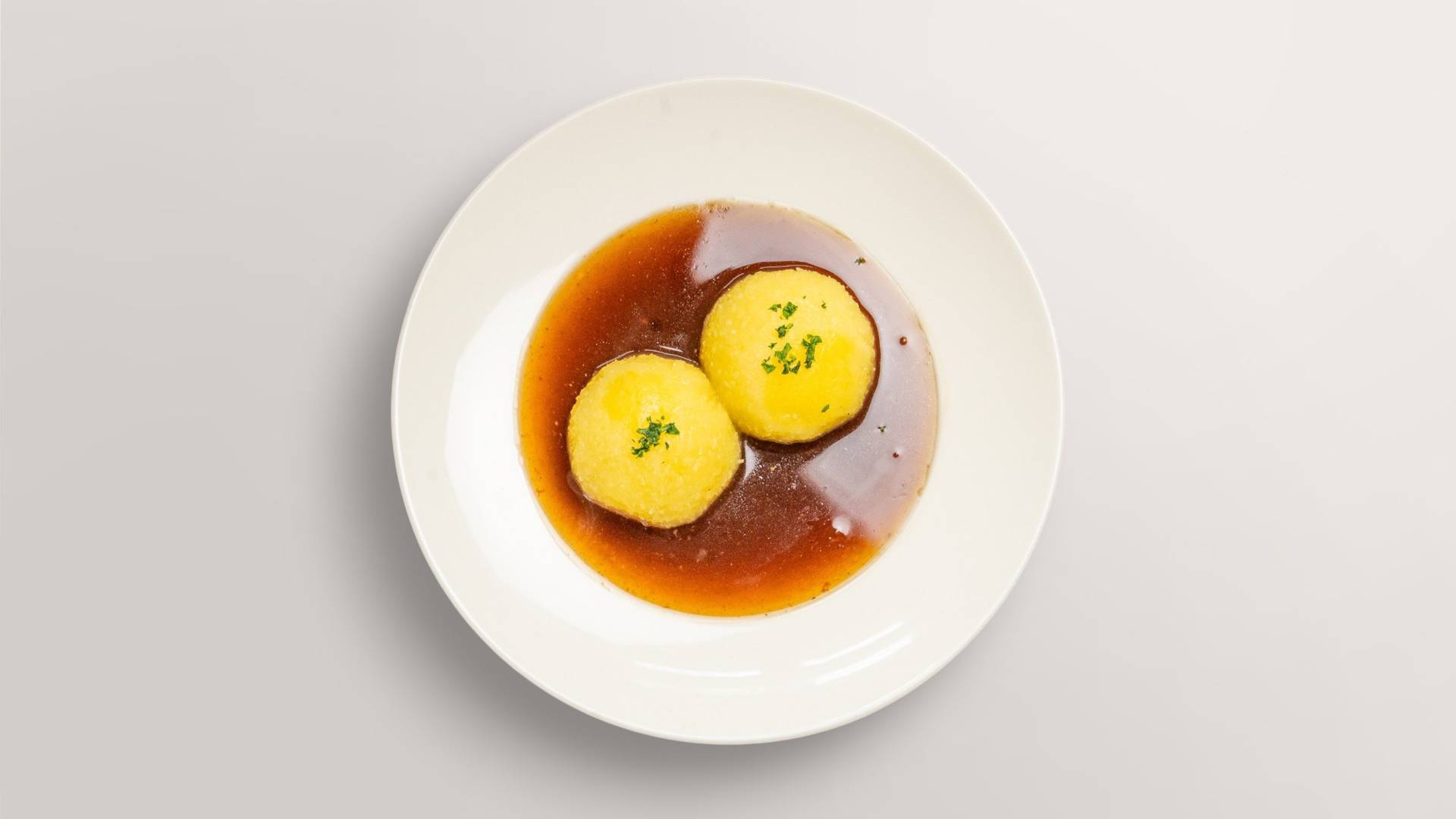 Potato Dumpling with sauce
