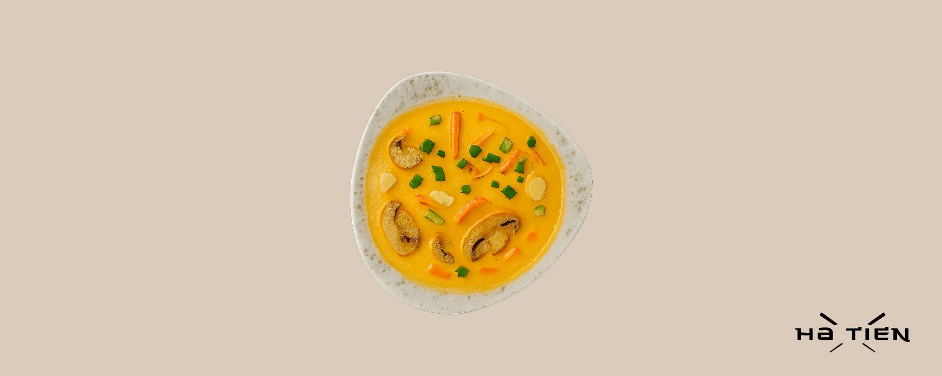 Gelbe-Curry-Suppe
