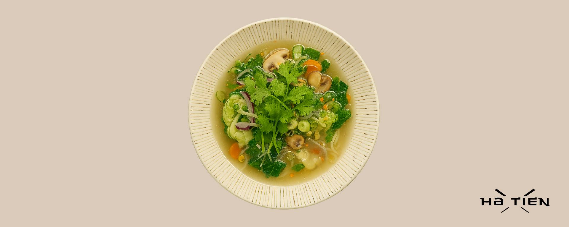 Nudelsuppe: wähle Basis & Topping