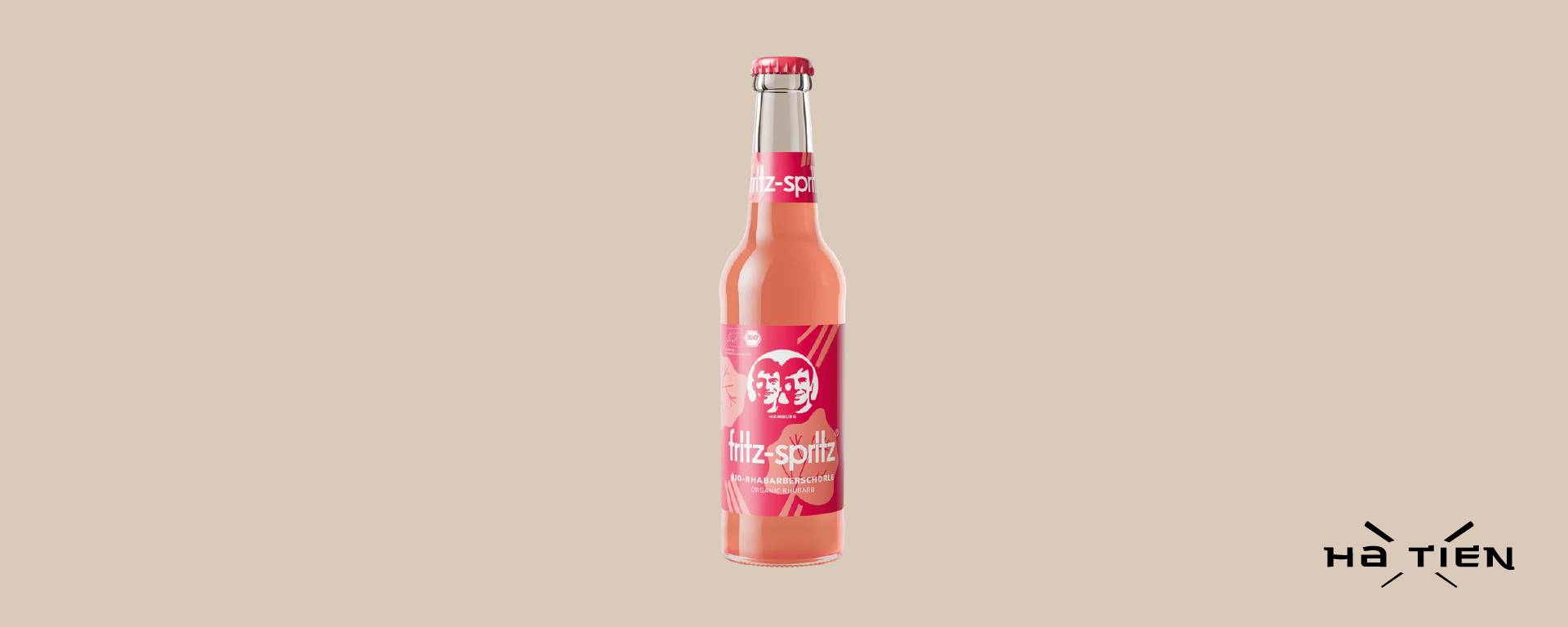 fritz spritz bio-rhabarberschorle 0,33 l