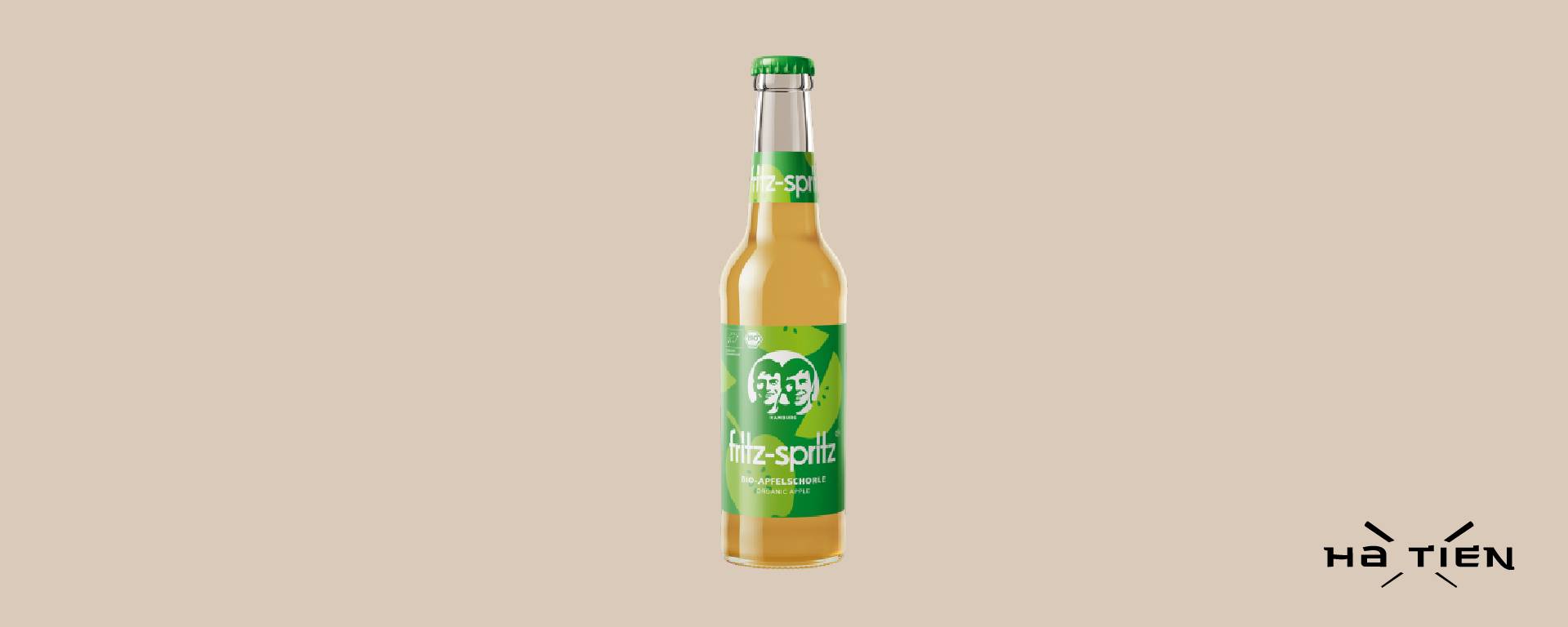 fritz spritz bio-apfelschorle 0,33 l