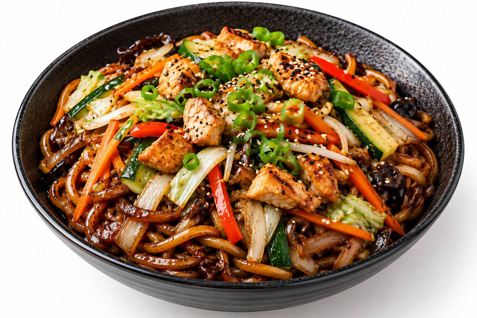 Jajangmyeon - koreanische Weizennudeln