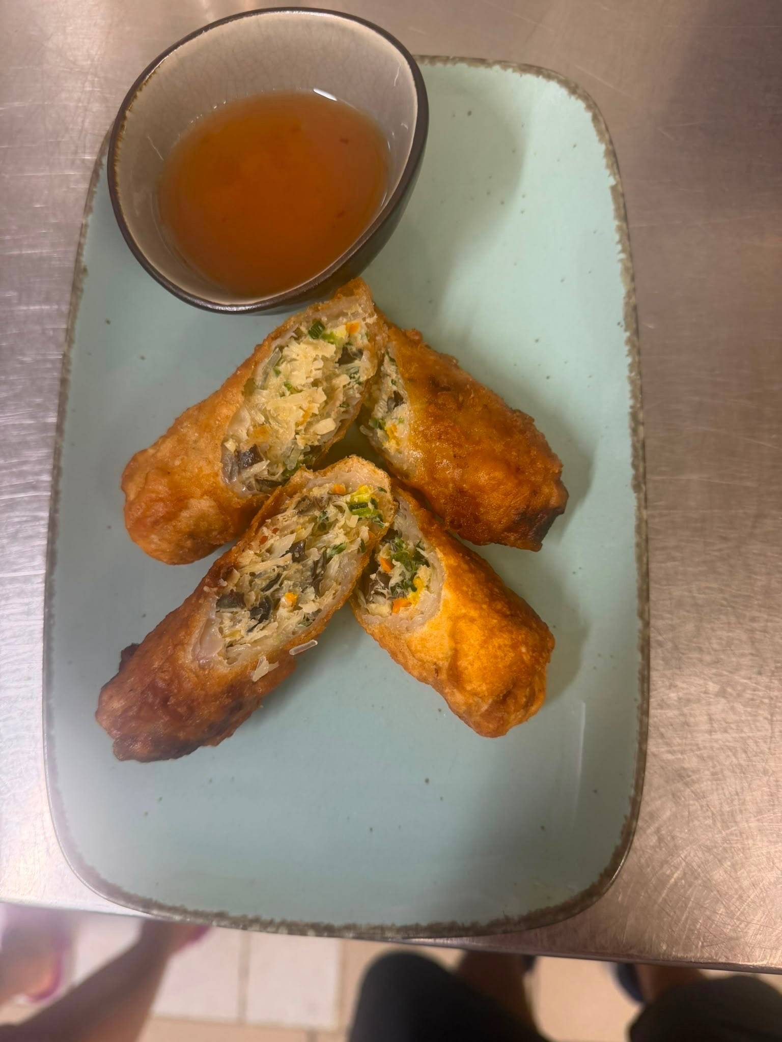 Hausgemachte Frühlingsrolle